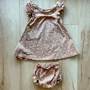 Q by Quincy Mae Flutter Dress & Bloomer